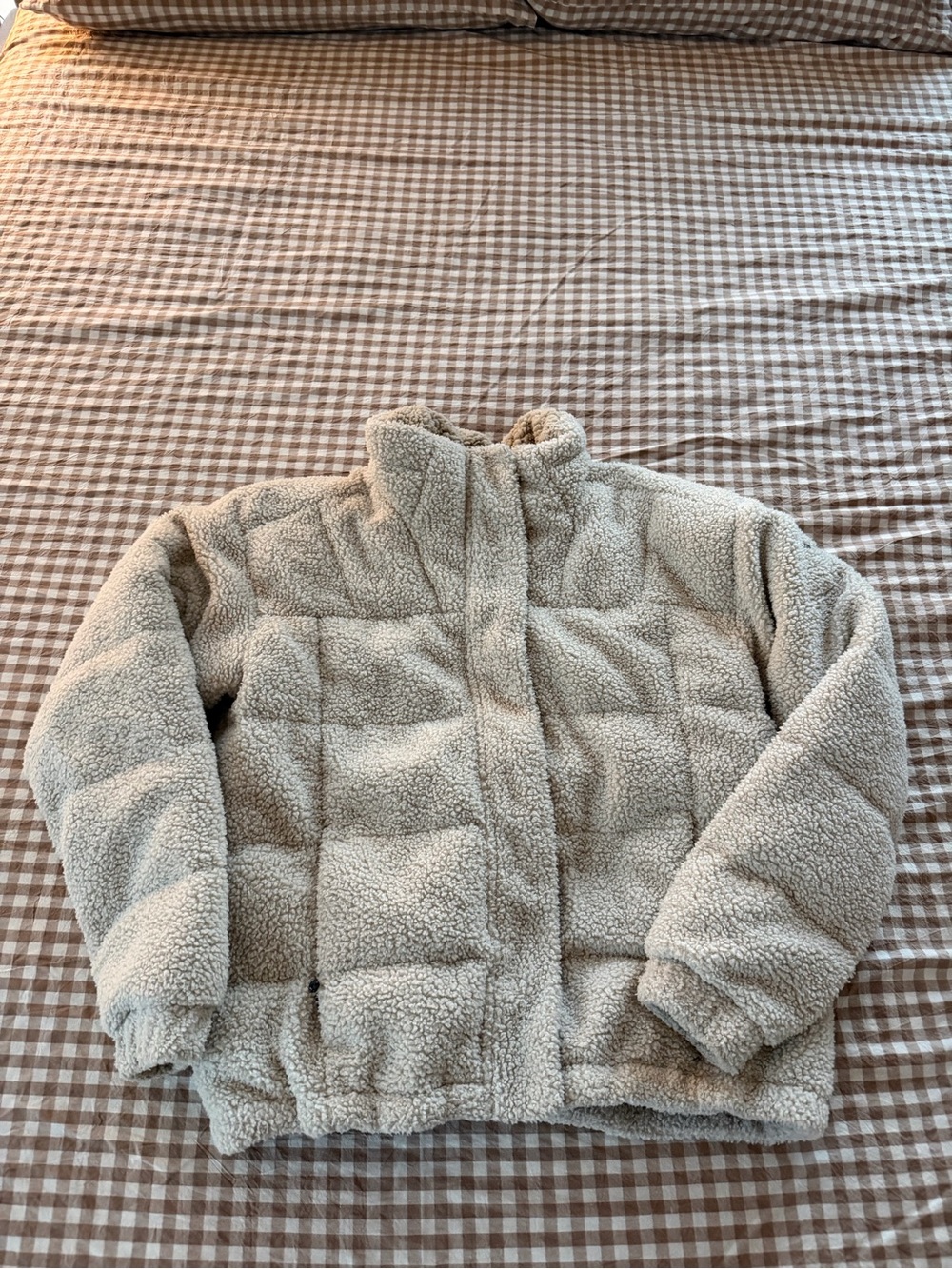 Columbia Cream Sherpa Puffer Jacket - Kids